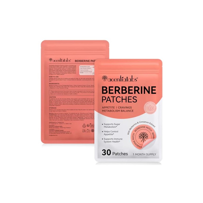 Acentialabs Berberine Patches,