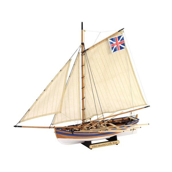 Artesanía Latina - Maquette de Bateau en Bois - Canot Auxiliaire du Navire Marchand Britannique HMS Bounty - Modèle 19004N, Échelle 1:25 - Maquettes à Monter - Niveau Débutant