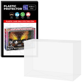 Display Geek, 1 x Plastic Pop Protector Compatible with KISS in Concert Alive II Tour 1978#03 Funko Pop Moment Deluxe Box, Kollector Protector