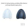 Berfi Life Marine Wire Cable Vent Cover with 3 Screws,