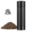 ARKNOAH Premium Pepper Grinder - Adjustable Coarseness with Aircraft-Grade Aluminum