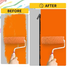 Duccinp Painters Tape, 1 inch x 55 Yards x 2 Rolls Black Painters Masking Tape for Indoor and Outdoor Use, Medium Adhesive Paint Tape for DIY Crafts, Arts, Painting, Easy Removal