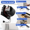 S97017063 Heater Motor Assembly Fit for 655-C, 655F-C, 655, 656,