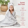 Style Quarters Kids Hooded Bath Towel, Large Kids Bath Towels,