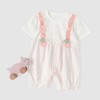 gurcooc Baby Girls' Romper Short Sleeve Bodysuit Ruffle Jumpsuit Summer