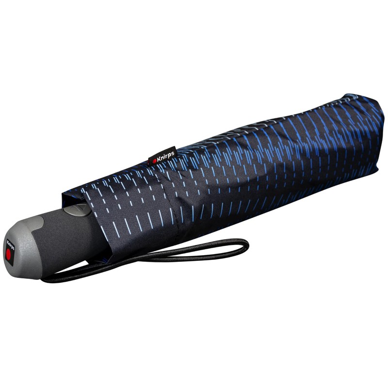 Knirps E.200 Medium Duomatic Pocket Umbrella, Sound Ocean, Striped