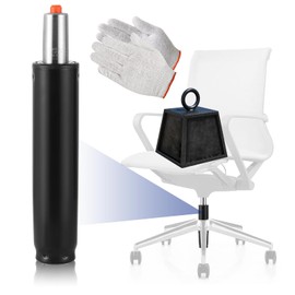 MAOPINER Office Chair Cylinder Replacement, 5" Long Stroke Gas Lift, Heavy-Duty Hydraulic Piston for Most Office and Gaming Chairs