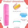 24 Pcs Mini Wet Hair Brush Hair Combs Set 12