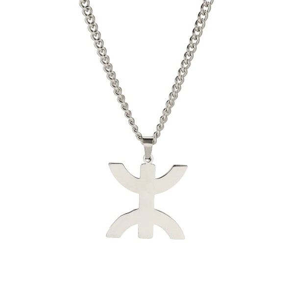 EUEAVAN African Berber Symbol Pendant Necklace African Ethnic Necklace Muslim