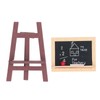 10Pcs Miniature Small Blackboard Easel Realistic Lovely Dollhouse Small Chalkboards