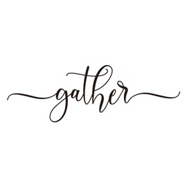 Gather Vinyl Wall Decal Kitchen Dining Room Decals Home Decor