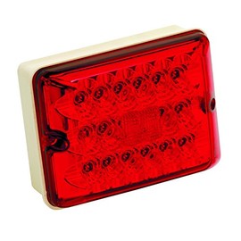 Bragman 86 Series LED Stop/Tail/Turn Taillight with White Base