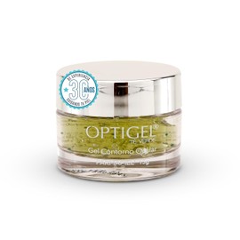 Gel Crema Contorno de Ojos Anti-Ojeras, Bolsas y Arrugas  Antioxidante, Hidratante, Reafirmante y Antiinflamatorio con T Verde, Vitamina E y...       