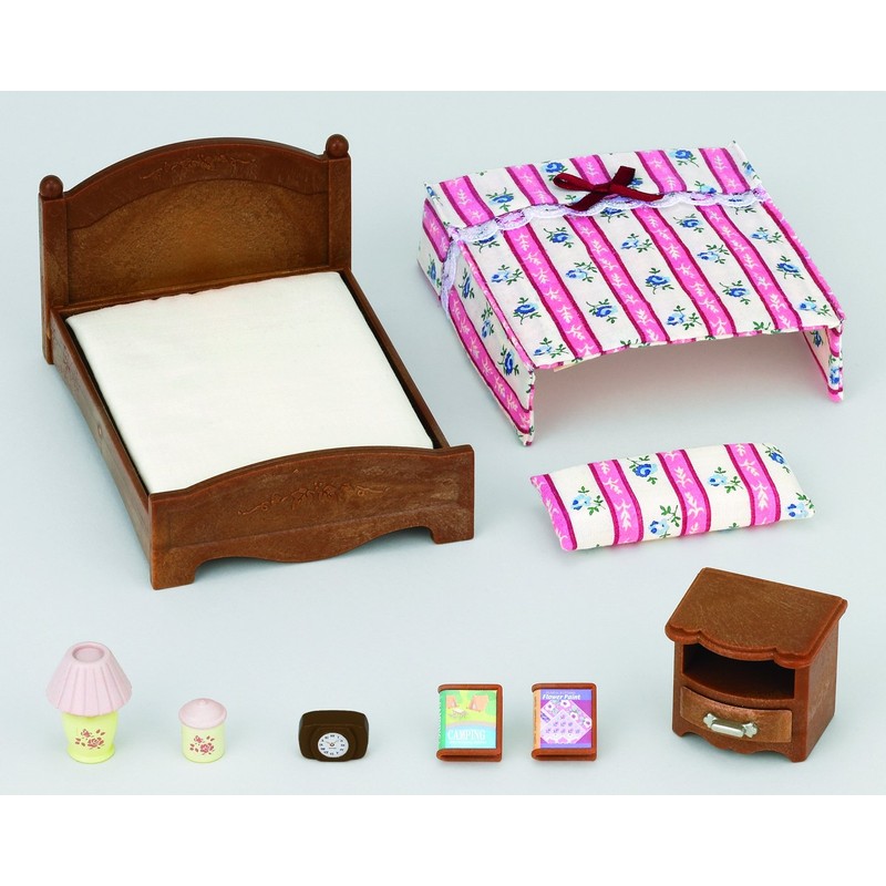 1 X Sylvanian Families bedroom semi-double bed over -512