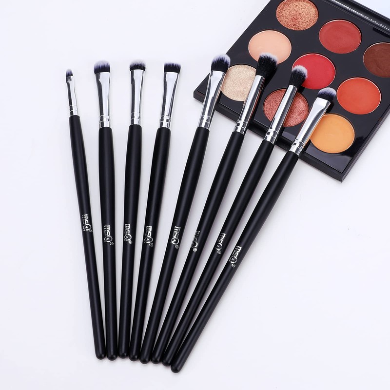 MSQ Eye Makeup Brush Set 8pcs Eyeshadow Makeup Brushes Eye