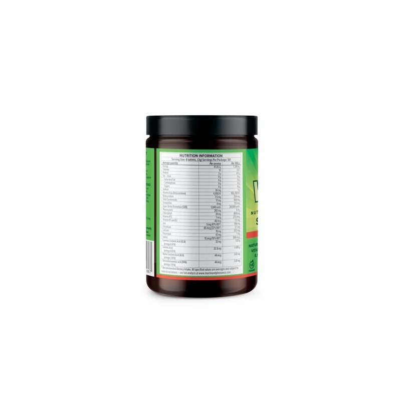 Vital Plant Based Hawaiian Pacifica Spirulina 300 Tablets