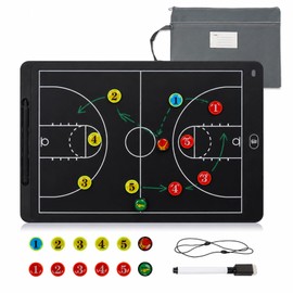 15 Inch Magnetic LCD Basketball Coaching Board Set