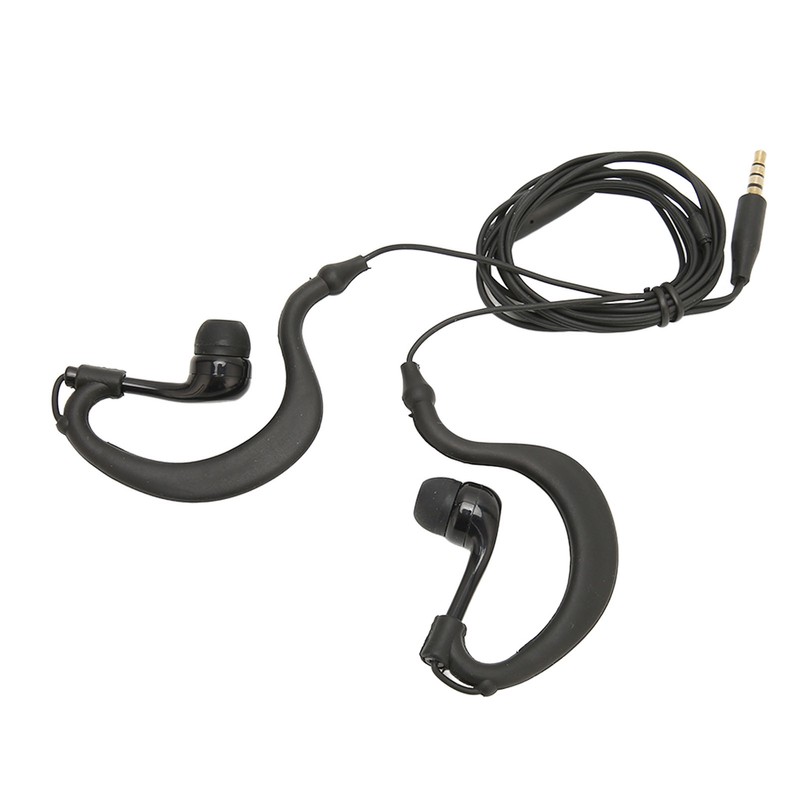 Over Ear Wired Earbuds Waterproof Noise Canceling Plug and Play