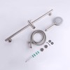 HAMOLER Wall Mount Shower Slide Bars with Handheld Shower Head