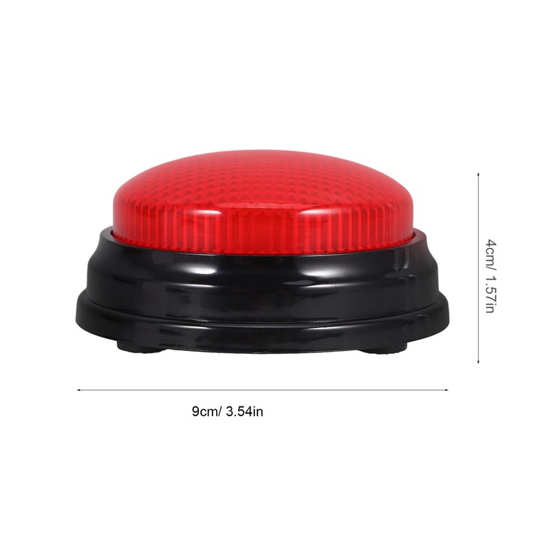 UKCOCO Game Answer Buzzers: Red Round Game Show Buzzers Answer