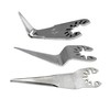 Jitterbug (3 Packs) Multi Tool Cold Knife Blades for Window