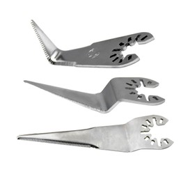 Jitterbug (3 Packs) Multi Tool Cold Knife Blades for Window Seal Cutter Windshield Removal Tool, Compatible with Dewalt, Milwaukee, Makita, Craftsman, Jobmax, Porter Cable Oscillating Multi-Tools