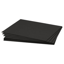 QUARKZMAN EVA Foam Sheets Black 27.5cm x 21.5cm 1.7mm Thick Craft Foam EVA Sheets for Costumes, Arts and Crafts Projects Pack of 10