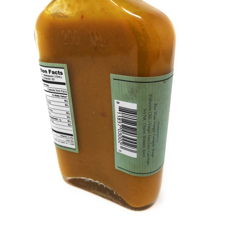 Peace and Plenty Sauce (made with pineapple, mango and chili