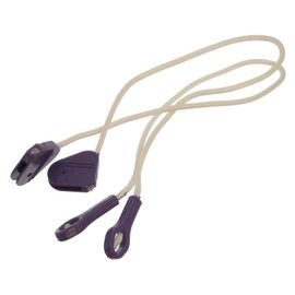 Paxanpax PLD1884 290mm Short Thread Length Purple Ended Type Dishwasher Door Hinge Brake Ropes Fits Beko Produced Models - Pack of 2
