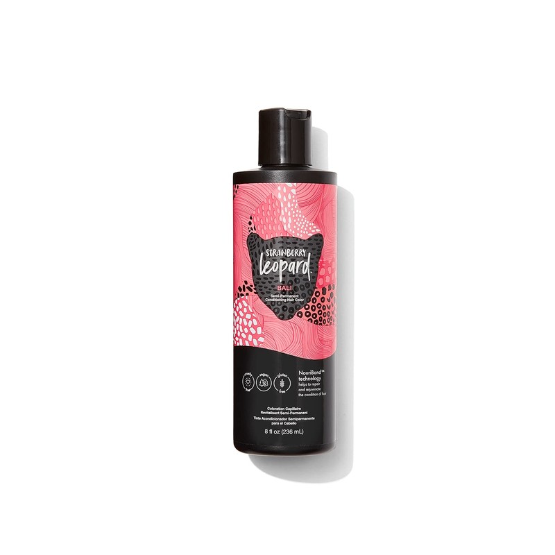 Strawberry Leopard Bali Semi Permanent Conditioning Hair Color, Repairs and