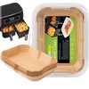100 Pcs Air Fryer Disposable Liners,Air Fryer Liners Rectangle,Air Fryer
