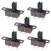 5 x On-On Ultra-Miniature Slide Switch SPDT 1A 50VDC