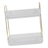 Double Layer Makeup Stand Modern Light Luxury 2 Tier Makeup