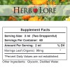 Herb Lore Organic Moringa Oleifera Tincture -Lactation Supplement Breastfeeding