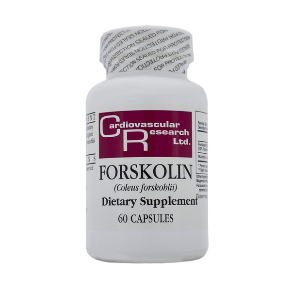 Cardiovascular Research Forskolin, White, 60 Count