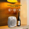 Comfort Zone Indoor Space Heater with Adjustable Thermostat, Fan Forced,