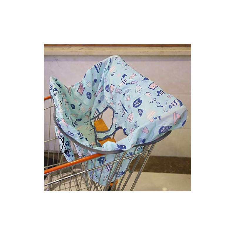 Cubierta de Paquete de Silla para Carrito de Compras Portátil,
