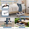 Step Stool with Handle for Elderly - Bedside Assist Step