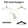 Maloftars Clothes Hangers Connecting Hooks Pack of 60 Clip Drop