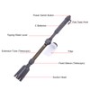 Electric Fish Tank Vacuum Cleaner Telescopic Multipurpose Aquarium Gravel Sand