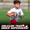 Alytree Youth American Football Gloves, Sticky Receiver Gloves with Super