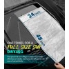 KKV Full-Sized SUV Drying Towel, 48”x24” Dual Sided Microfiber Car
