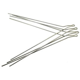 Flinger Kink Mudguard Stays, Silver, Set of 4