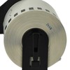 vhbw 1 x Label Roll with Holder 62 mm x