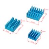 Jopto Aluminum Heatsink with Thermal Tape Compatible with Raspberry Pi