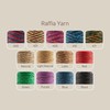 Sensy Premium 274 Yards Raffia Yarn (Purple)