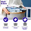 WASH & SAVE Laundry Detergent Sheets (60 Loads, 30 Sheets)