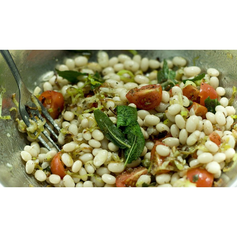 Organic Navy Beans Raw non GMO Vegan Bulk - 9LB