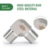 U.S. Solid 304 Stainless Steel 6000 Psi 90 Degree Barstock