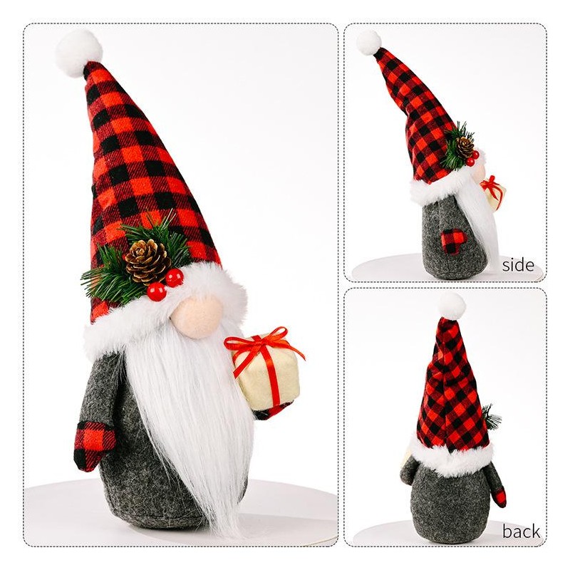 3 Pcs Christmas Gnomes Plush Doll Swedish Gnomes Christmas Decorations